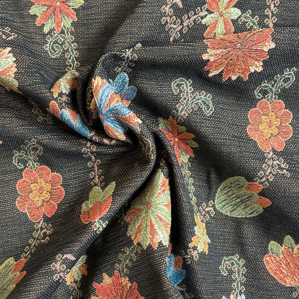 Burch Fabrics Monley Black Upholstery Fabric Yardage
