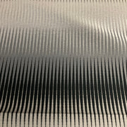Arc-Com Volt Steel Abstract Stripe Grey Upholstery Fabric