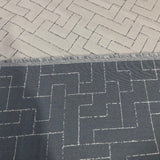 Remnant of Sunbrella Create Smoke Outdoor Upholstery Fabric