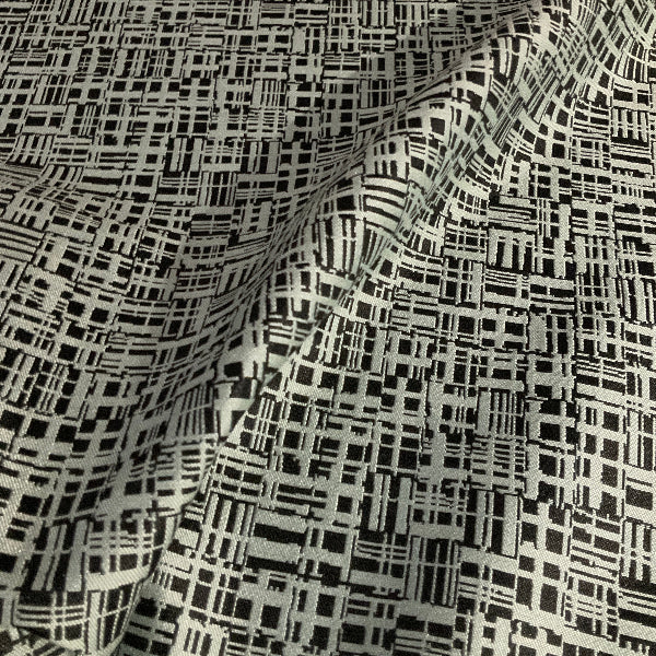 Duvaltex Big City NYC Grey/Blue Upholstery Fabric