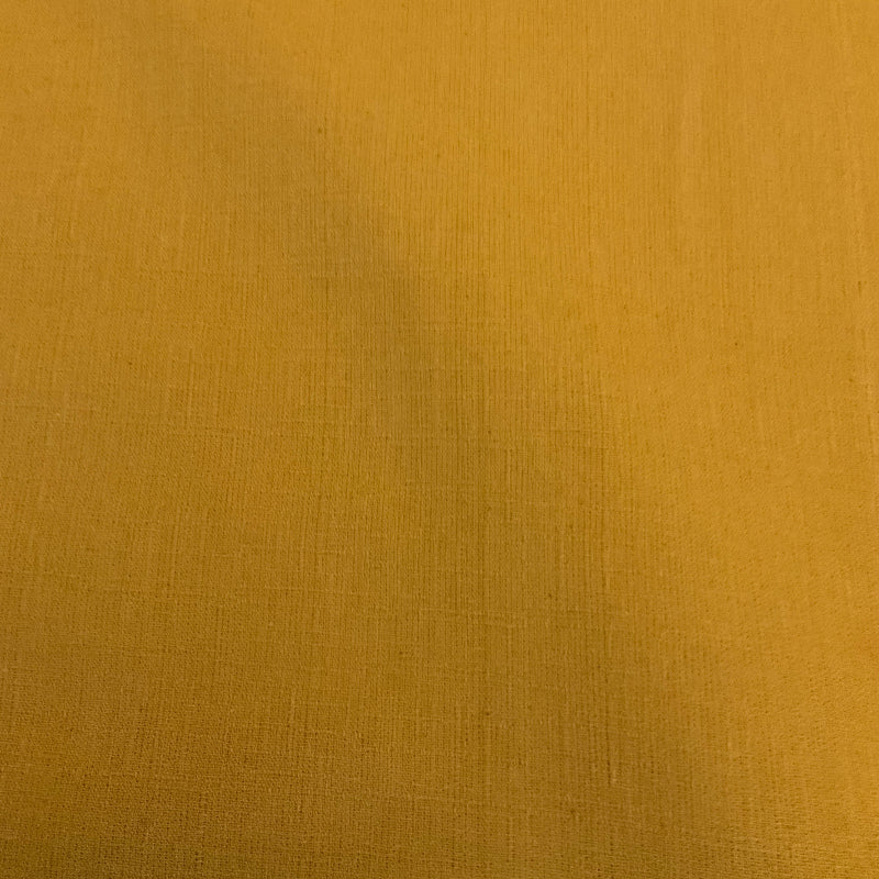 Daytona Saffron Light Yellow Solid Cotton Print Fabric