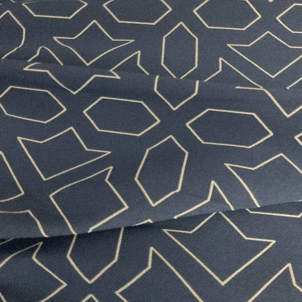 Momentum Alhambra Midnight Blue Upholstery Fabric