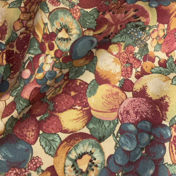5th Avenue Designs Fruit Basket Cotton Print Fabric