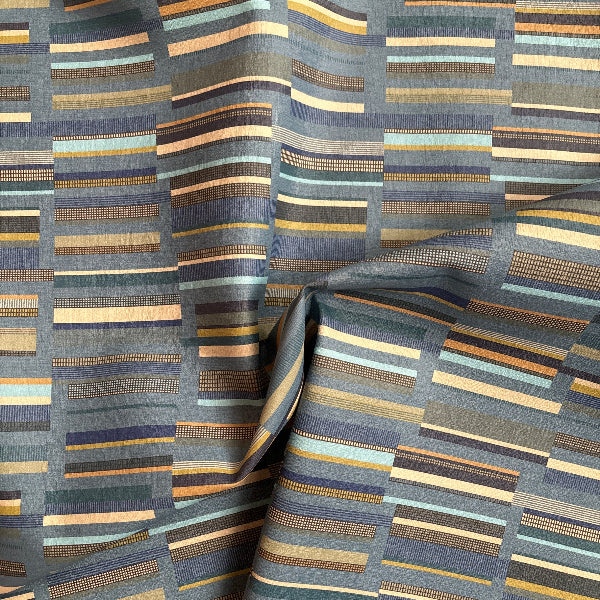 CF Stinson Bandwidth Giga Blue Upholstery Vinyl Yardage