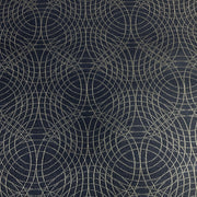 CF Stinson Concentric Full Circle Blue Upholstery Fabric
