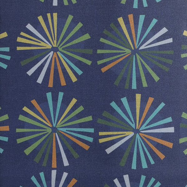 CF Stinson Flare Carousel Blue Upholstery Vinyl