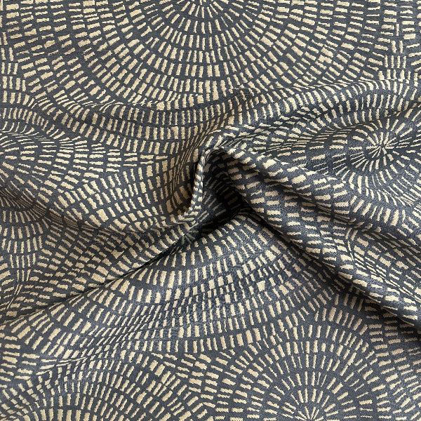 CF Stinson Full Turn Navy Upholstery Fabric Yardage