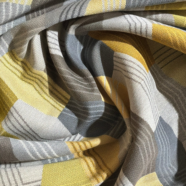 CF Stinson Lexie Amber Yellow Upholstery Fabric Yardage