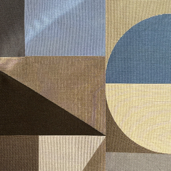 CF Stinson Modernist Lapiz Blue Upholstery Fabric