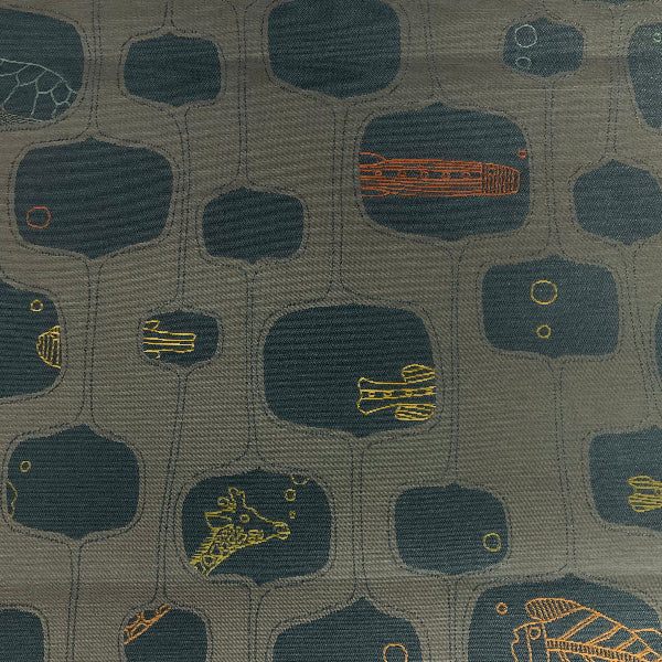 CF Stinson Supersillyness 20,000 Leagues Blue Upholstery Fabric
