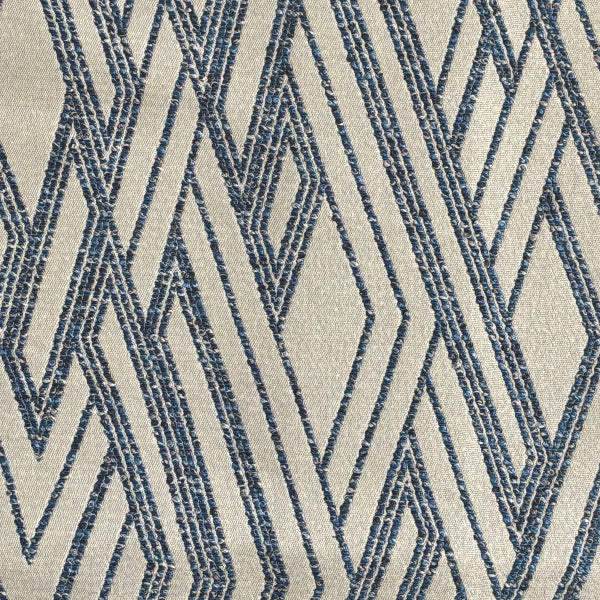 CF Stinson Zanzibar Delf White Upholstery Fabric
