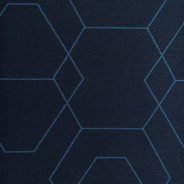 Carnegie Formation 4 Blue Upholstery Fabric