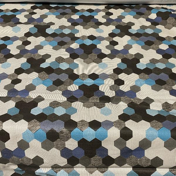 Carnegie Maxwell Print Color 114 Geometric Upholstery Vinyl
