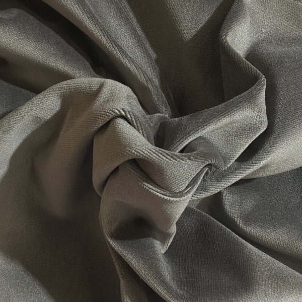Carnegie Origin 7 Gray Velvet Upholstery Fabric Yardage