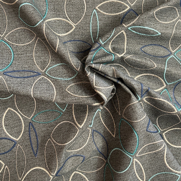 Carnegie Pike Print Color 3 Geometric Upholstery Vinyl Yardage
