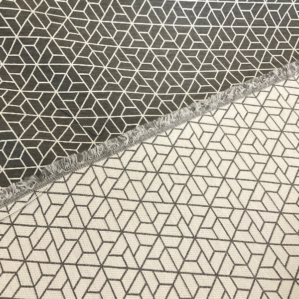 Carnegie Triad 35 Sunbrella Gray Upholstery Fabric