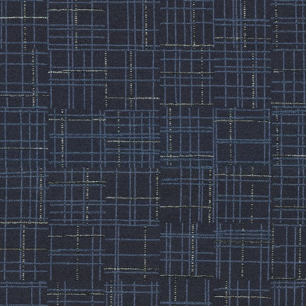 Remnant of Pallas Chic Must Have Midnight Upholstery Fabric