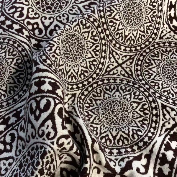 Compass Garnet Sunbrella Upholstery Fabric