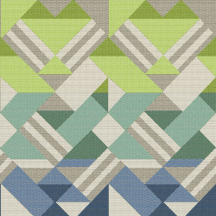 Deco Saltwater Sunbrella Outdoor Upholstery Fabric