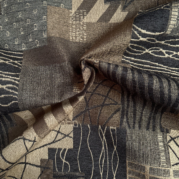 Costner Mocha Upholstery Fabric Yardage