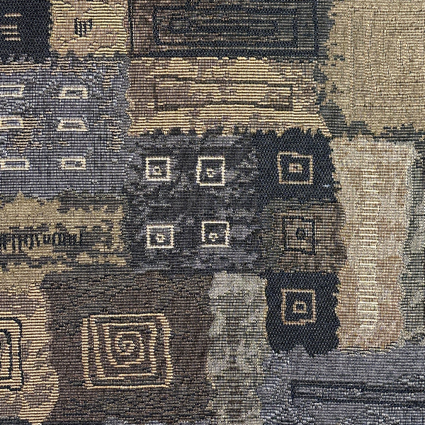 Coven Runner Blue Upholstery Fabric