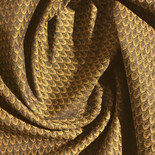 Culp Loose Change Brass Upholstery Fabric Yardage