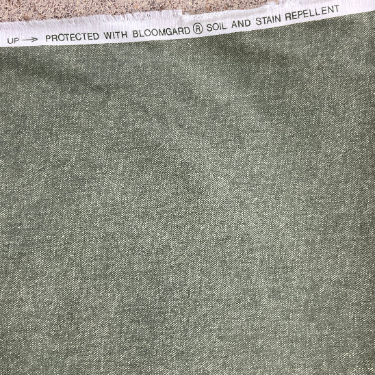 Bloomcraft Green Solid Cotton Print Fabric
