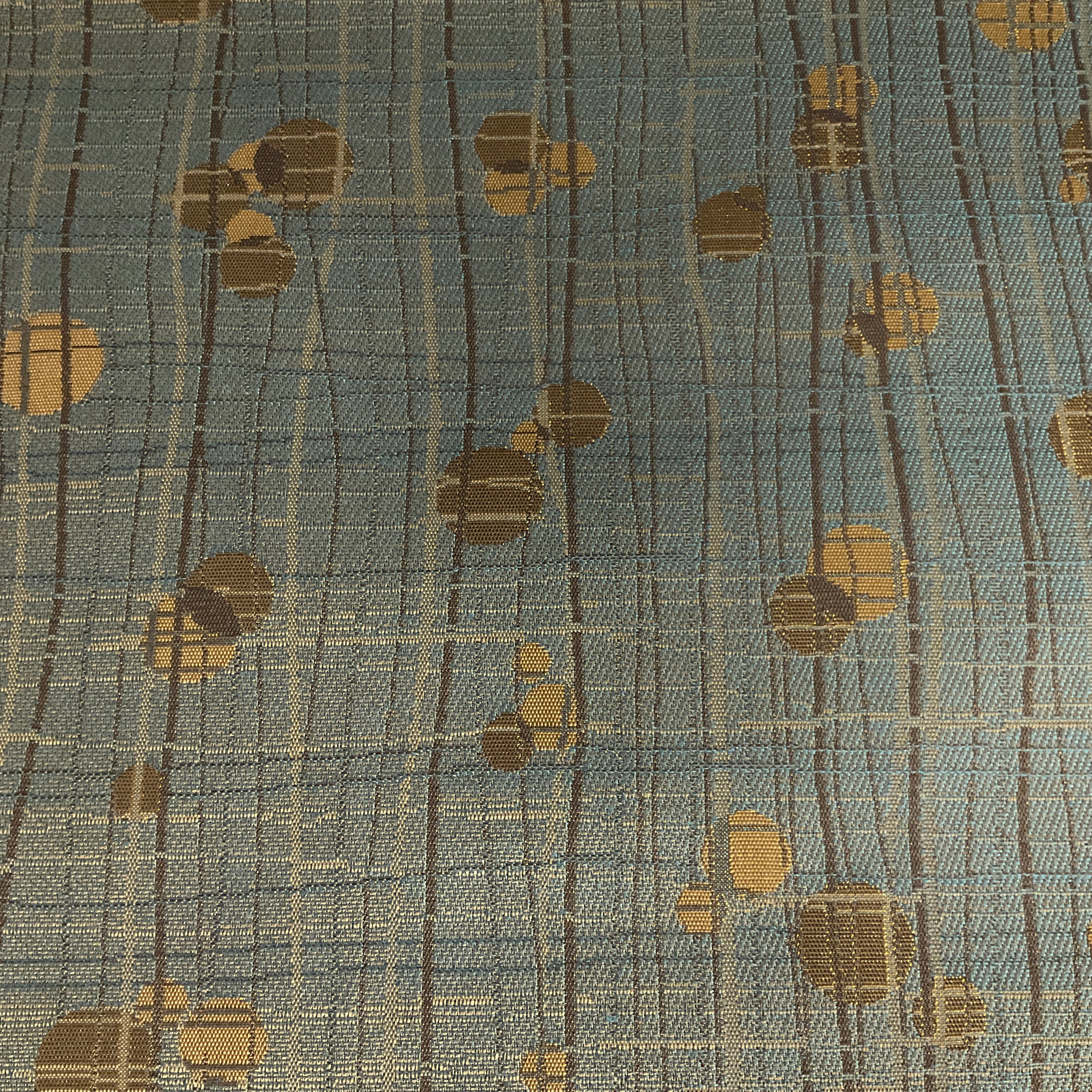Remnant of Architex Ripples Cypress Upholstery Fabric