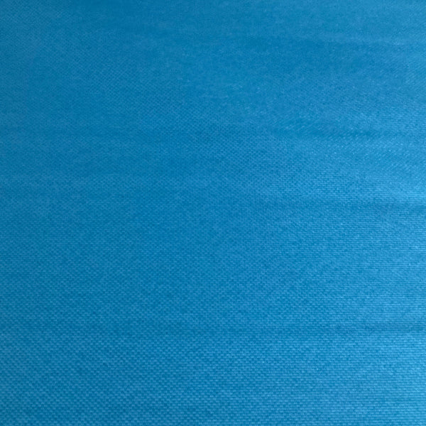 Momentum Marathon Cyan Solid Blue Upholstery Fabric