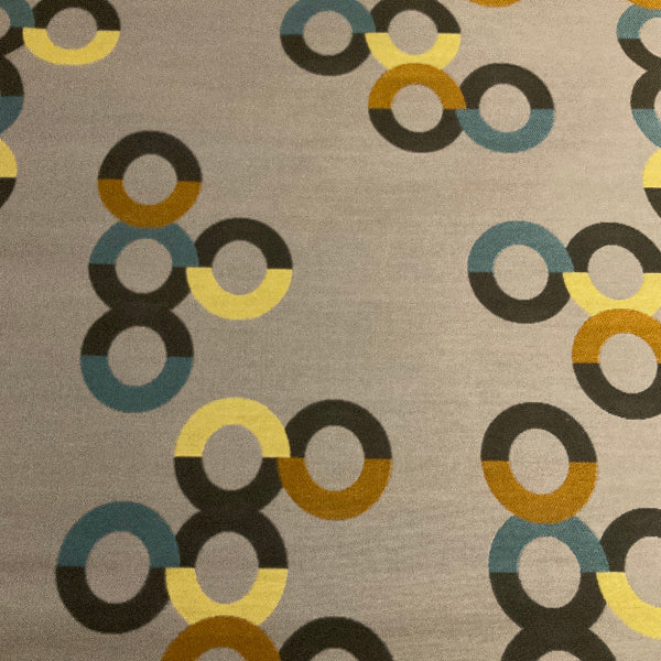Designtex Signal Fossil Geometric Gray Upholstery Fabric