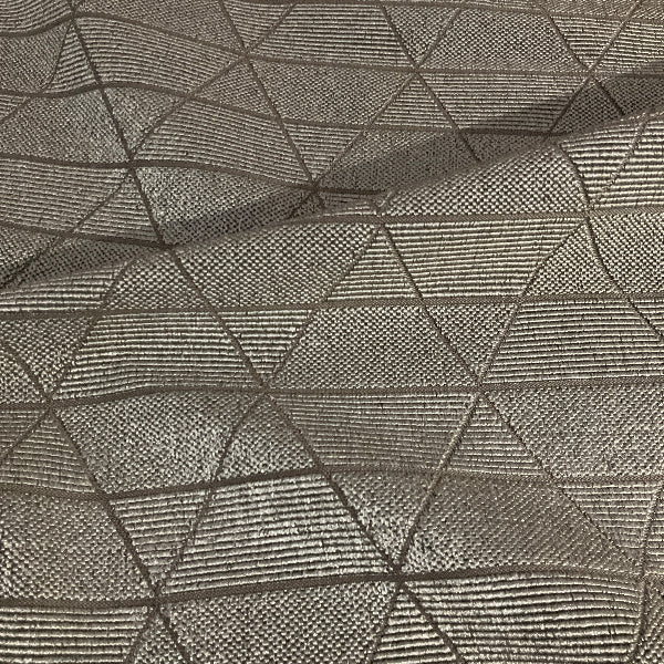 Remnant of Sina Pearson Plaza Gravel Upholstery Fabric