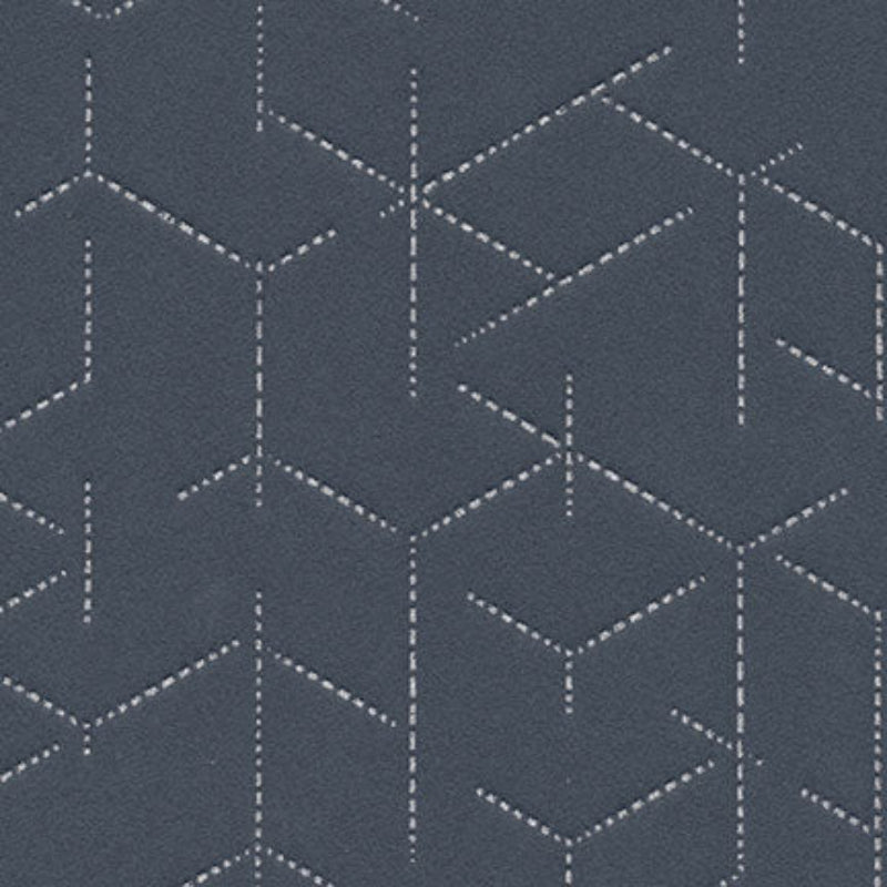 Remnant of Concertex Delirium Indigo Upholstery Vinyl