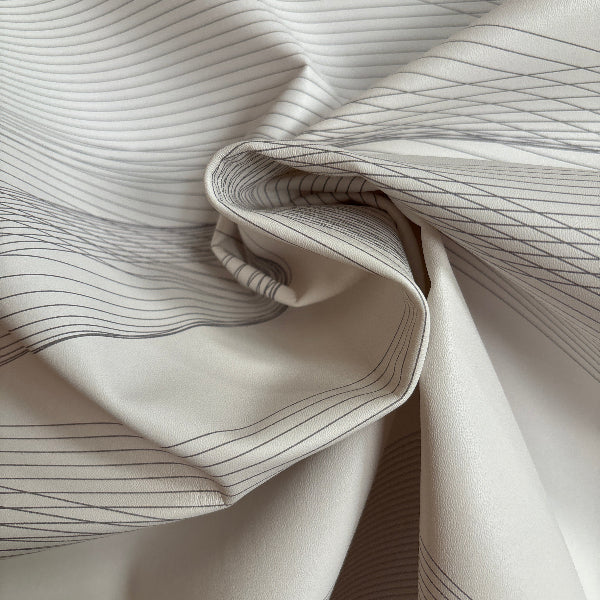 Designtex Air Parchment White Upholstery Vinyl Yardage Material Fabric