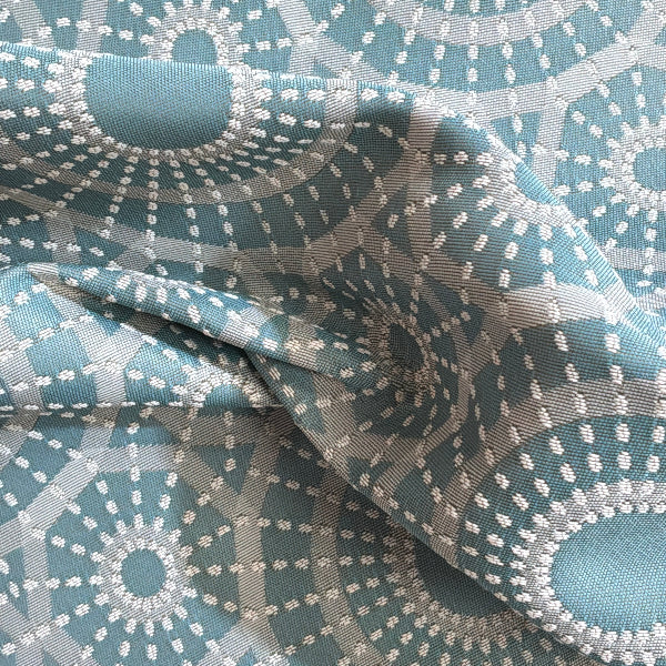 Designtex Atria Silver Blue Upholstery Fabric Yardage