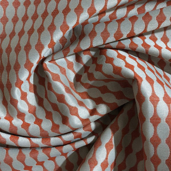 Designtex Bead Papaya Platinum Upholstery Fabric Yardage