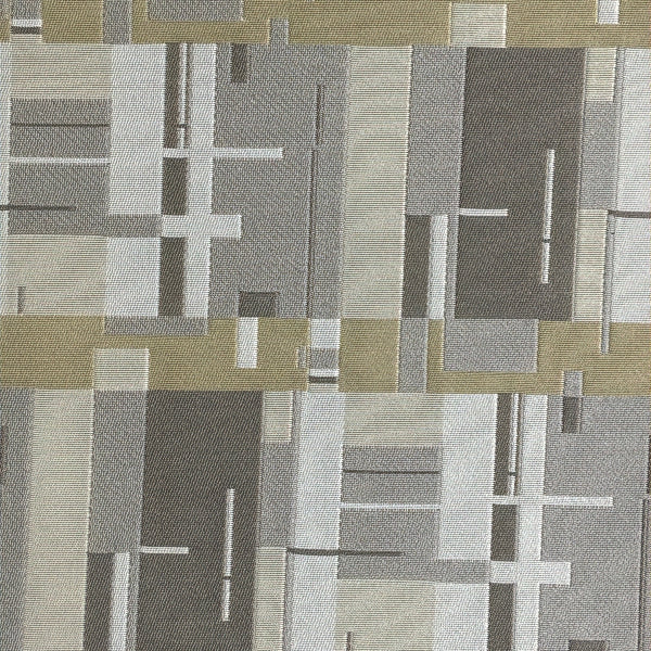 Designtex Birch Bark Plaid Swan Upholstery Fabric