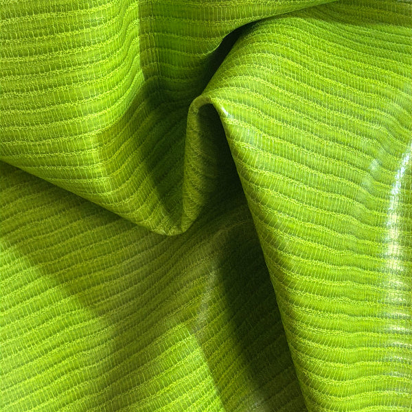 Designtex Caiman Parsley Green Upholstery Vinyl Yardage