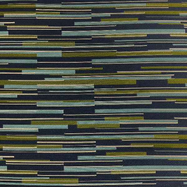 Designtex Dart Sapphire Blue Stripe Upholstery Fabric