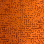 Designtex Draft Satsuma Orange Upholstery Fabric