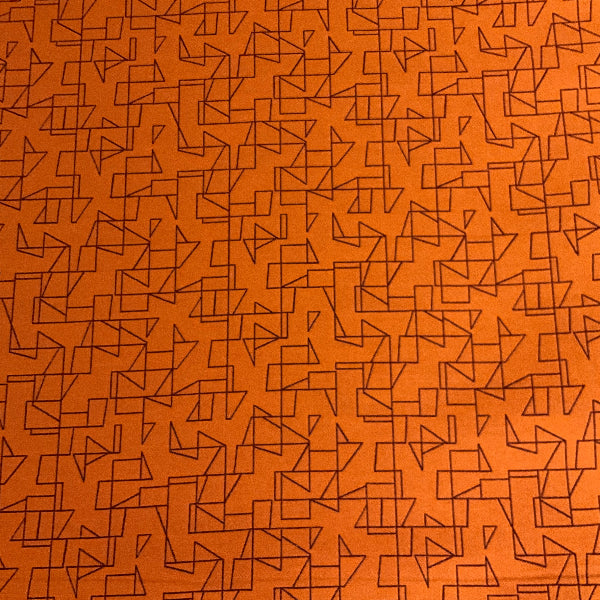 Designtex Draft Satsuma Orange Upholstery Fabric