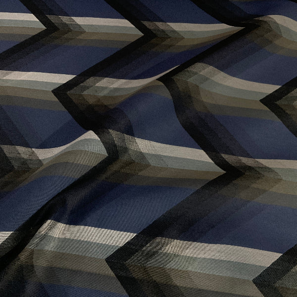 Designtex Gradate Ink Blue Upholstery Fabric