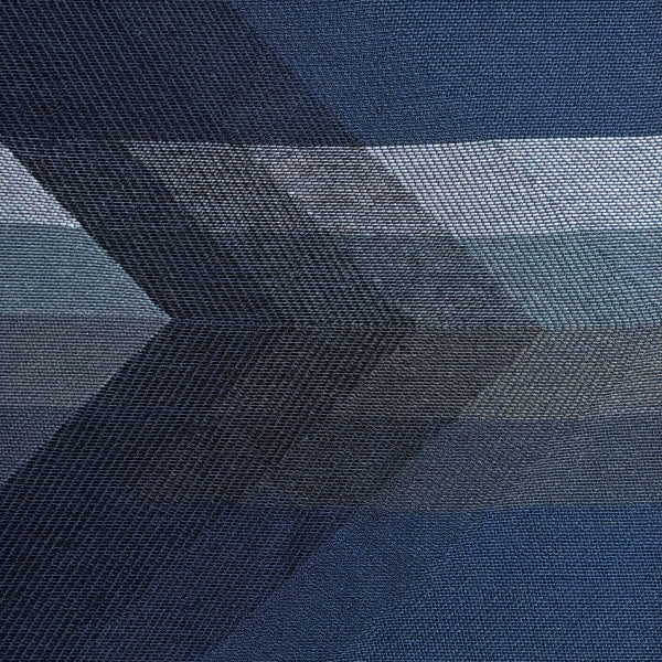 Designtex Gradate Ink Geometric Blue Upholstery Fabric