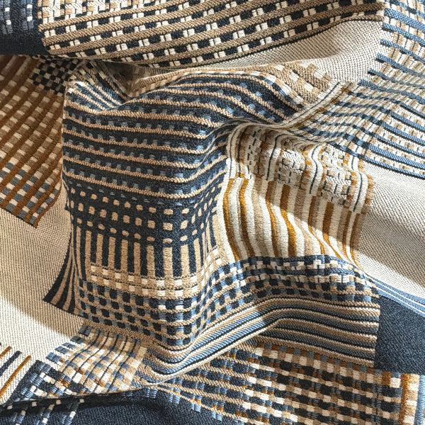 Designtex Handsome Plaid Uniform Upholstery Fabric Yardage
