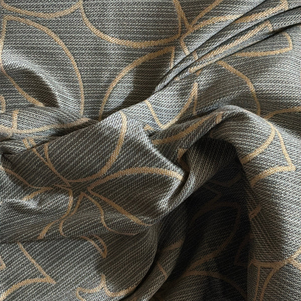 Designtex Motif Element Gray Upholstery Fabric YArdage