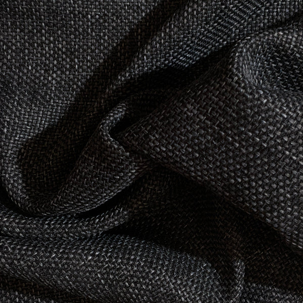 Designtex Opulent Charcoal Weaved Upholstery Fabric Yardage