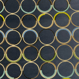 Designtex Pinball Navy Blue Upholstery Fabric