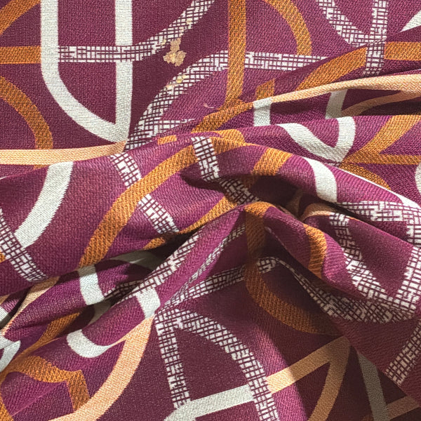 Designtex Shortcut Sangria Upholstery Fabric Yardage