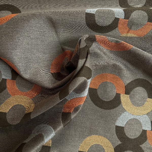 Designtex Signal Mortar Geometric Gray Upholstery Fabric Yardage