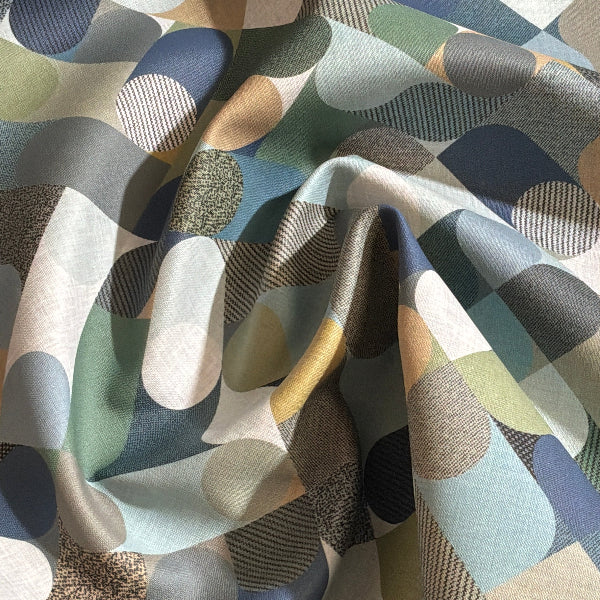 Designtex Swift Blueprint Upholstery Vinyl Yardage