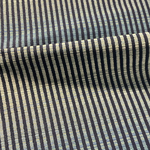 Designtex Transport True Blue Stripe Upholstery Fabric